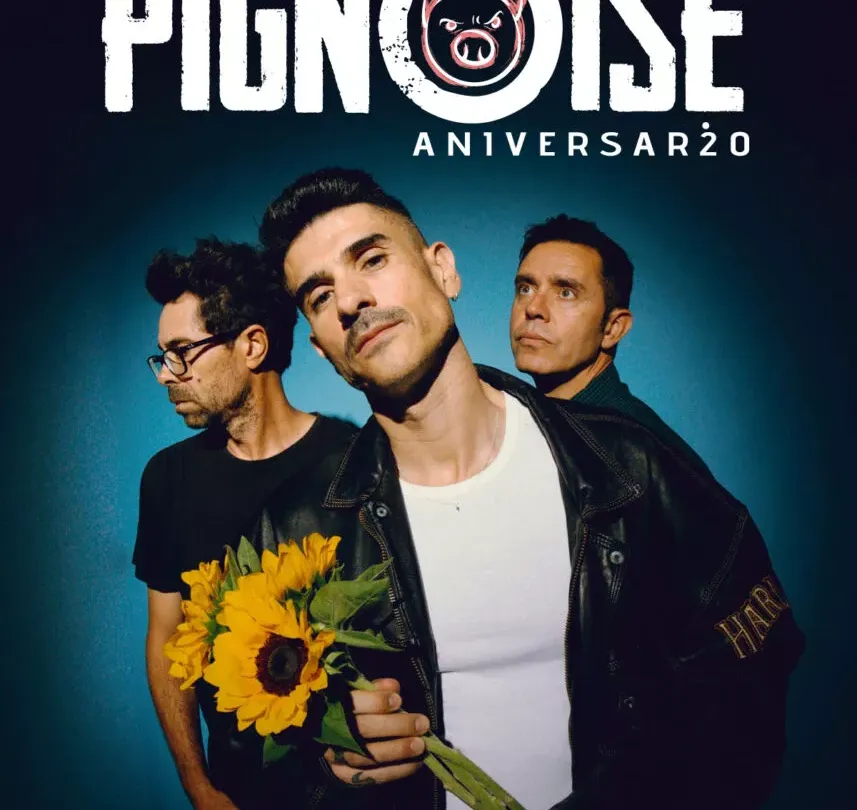 Pegados los carteles en Madrid para el concierto de Pignoise en 2025