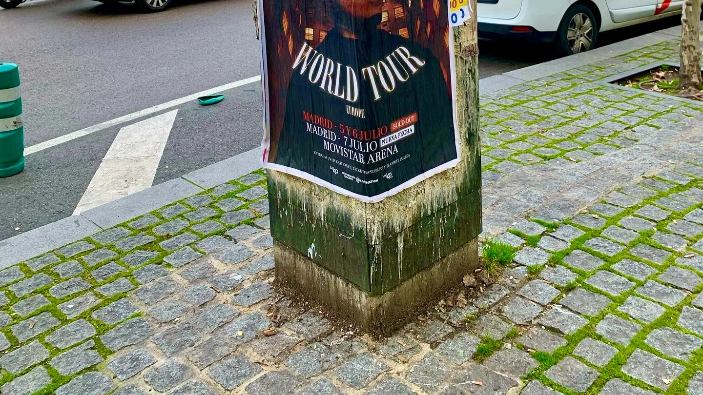 Promocionamos la gira "Cosa Nuestra World Tour" de Rauw Alejandro en Madrid y Barcelona