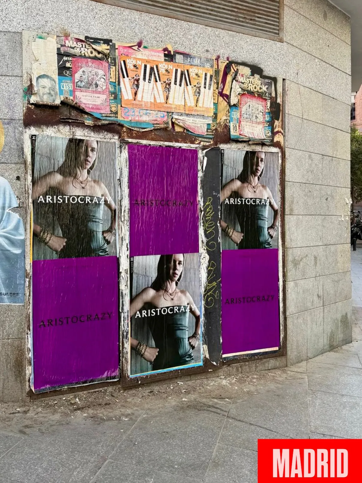 Llevamos la evolución de Aristocrazy a las calles de Madrid, Barcelona, Sevilla y Valencia