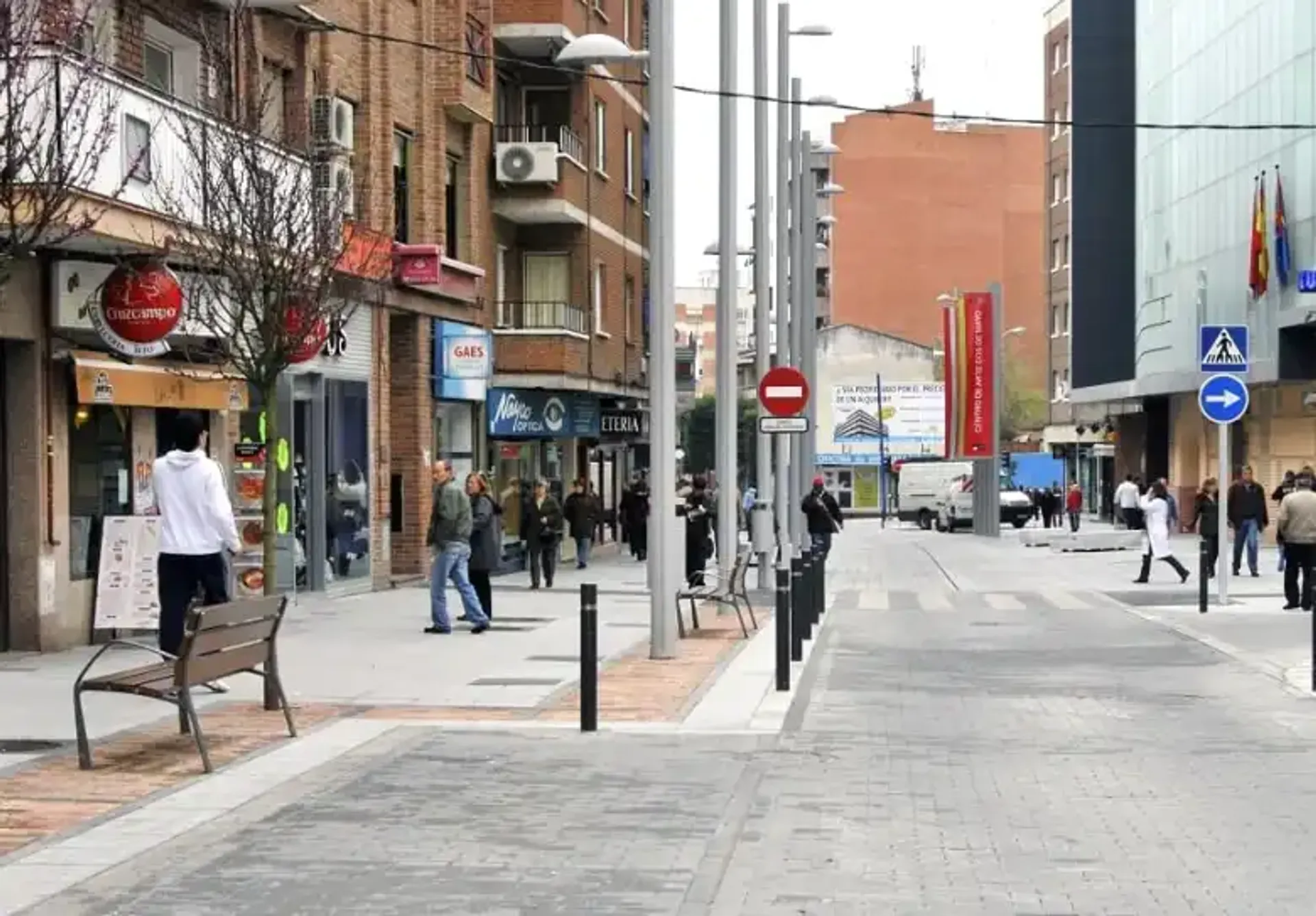 Fotografía panorámica de la ciudad de Móstoles