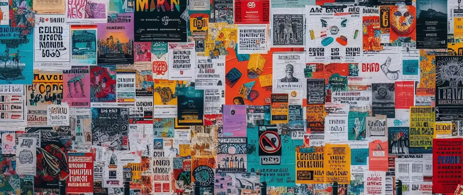¿Es legal pegar carteles en la calle?