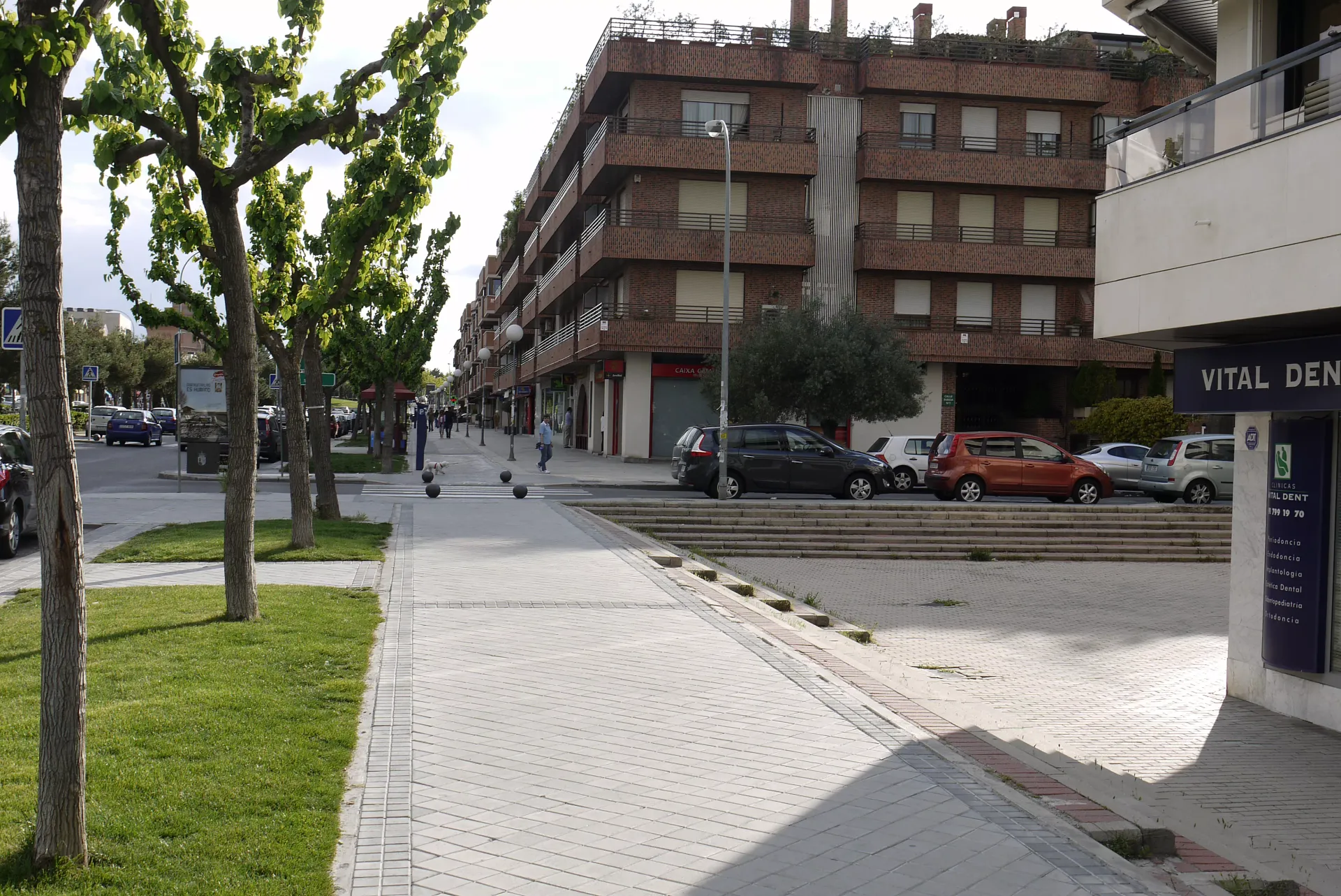 Fotografía panorámica de la ciudad de Pozuelo de Alarcón