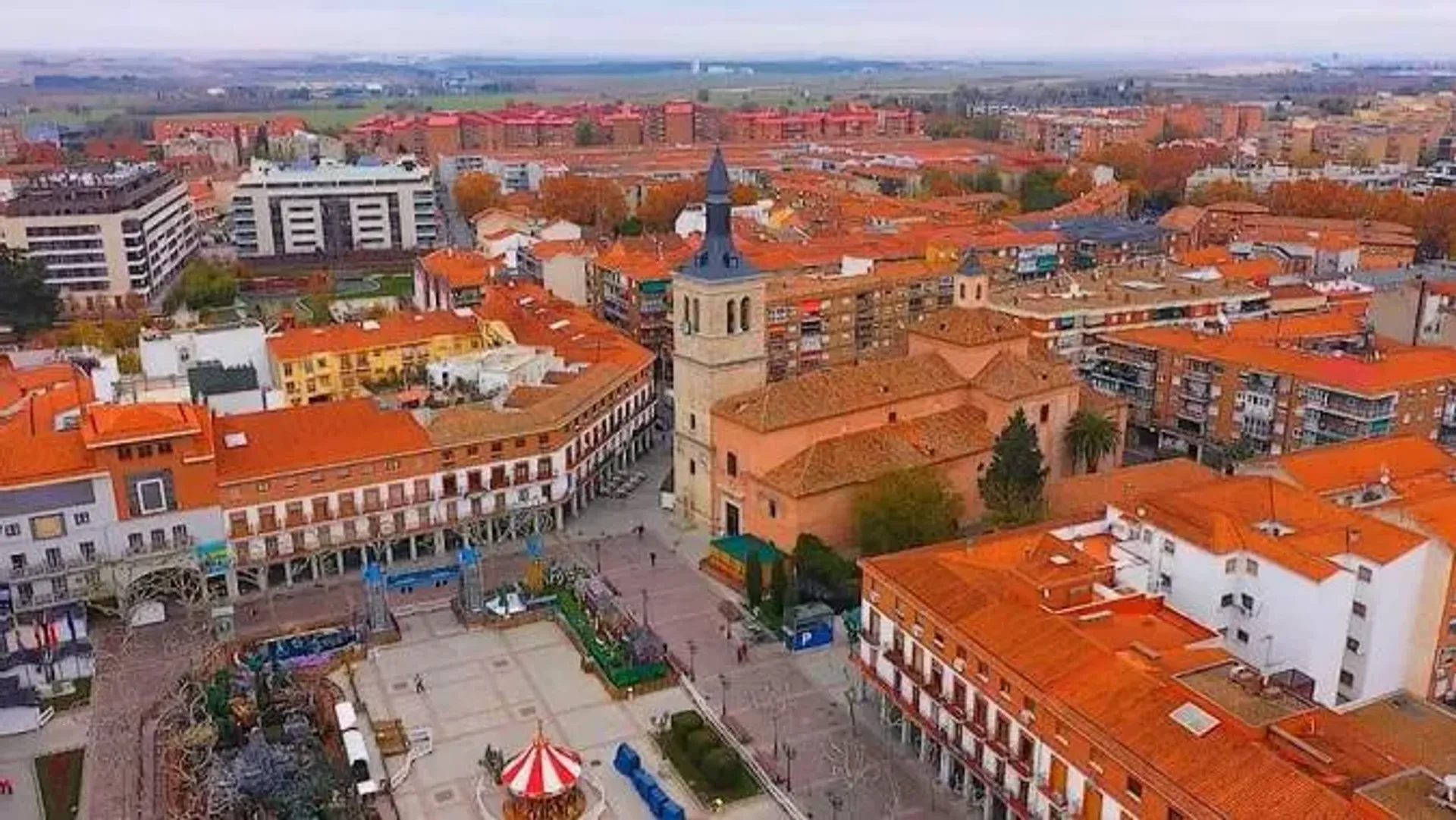 Fotografía panorámica de la ciudad de Torrejón de Ardoz
